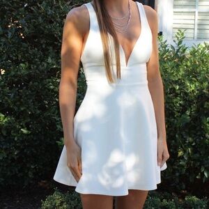 Lulus White Cocktail Dress